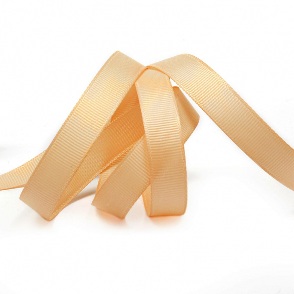 Лента Ideal репсовая в рубчик шир.12мм цв. 826 (013) песочный уп.27,42м