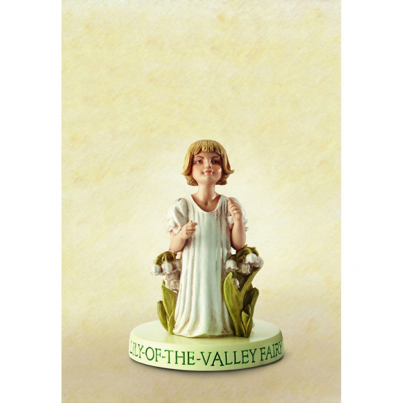 Фигурка декоративная, цветочный эльф "Ландыш" Фигурка декоративная, цветочный эльф "Ландыш"