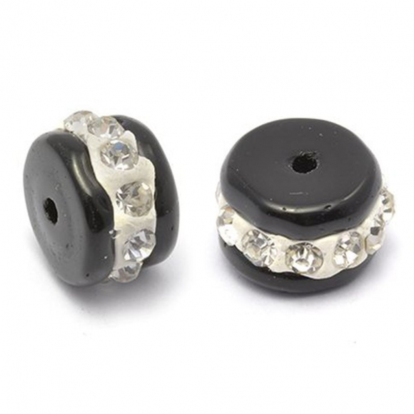 Бусины пластиковые TESORO арт. TS.KF-01.4 цв. 4 11 мм, in ?1 мм