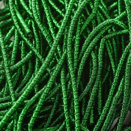 Канитель мягкая, фигурная арт.KAN/LB2-09 матовый, цв.дартмутский зеленый уп.100 г