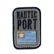 Термоаппликация "Морской порт", цвет хаки