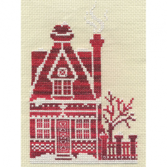 Набор для вышивания PANNA арт. D-0851 Медовый коттедж 14х19,5 см