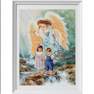 Рисунок на ткани (Бисер) КОНЁК арт. 1416 Хранитель детей 29х39 см