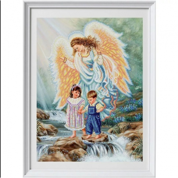 Рисунок на ткани (Бисер) КОНЁК арт. 1416 Хранитель детей 29х39 см