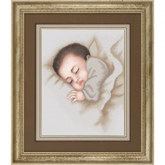 Набор для вышивания бисером СЛАВЯНОЧКА арт. НК-3066 Сладкие сновидения 28,5х36,5 см