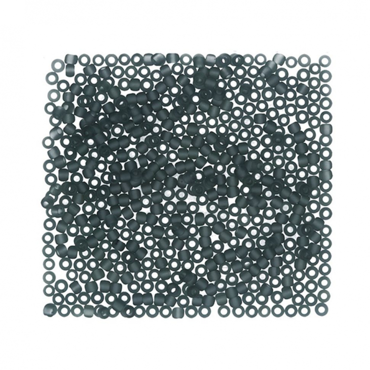 Бисер Япония "TOHO" 11/0  круглый 2  2.2 мм 5 х 5 г №0009BF серый матовый