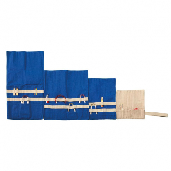 189576_Органайзер addiMultibag для хранения спиц и крючков, текстильный, 90 х 25 см, 4 отделения