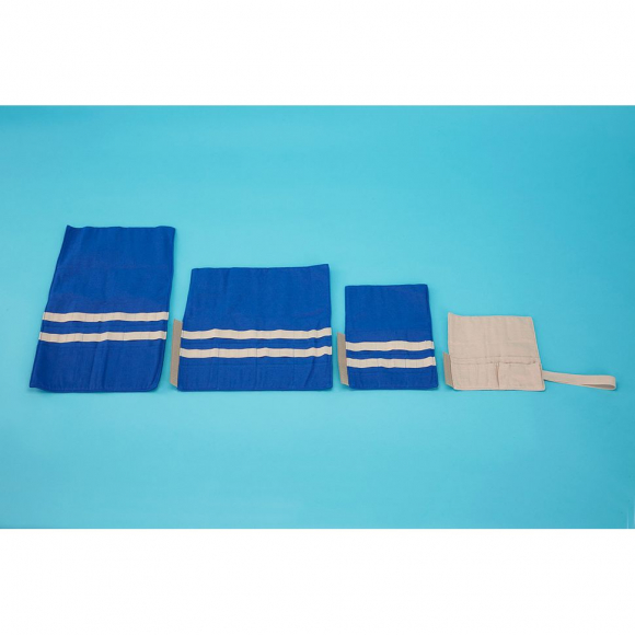 189576_Органайзер addiMultibag для хранения спиц и крючков, текстильный, 90 х 25 см, 4 отделения