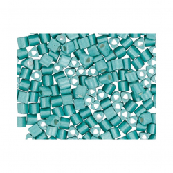 Бисер Япония "TOHO" 11/0  TRIANGLE №5  2.2 мм 5 х 5 г №0561F светло-зеленый/матовый/металлик