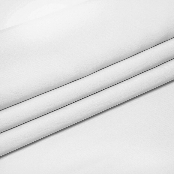 Ткань Софт Ниагара 80 г кв.м 96% полиэстер, 4% спандекс шир.150 см арт.TBY.1801.2 цв.2 белый уп.5м