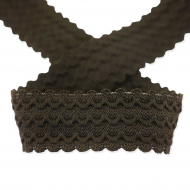 92845_Резинка декоративная, 25 мм, цвет черный 92845_Резинка декоративная, 25 мм, цвет черный