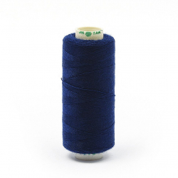 Нитки Dor Tak бытовые 40/2 полиэстер 366м цв.413 синий