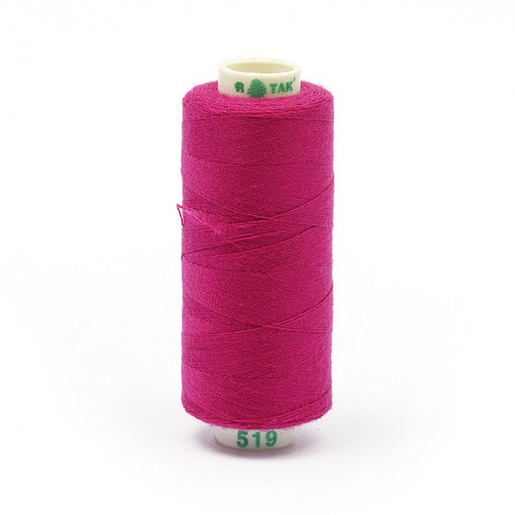 Нитки Dor Tak бытовые 40/2 полиэстер 366м цв.519 розовый