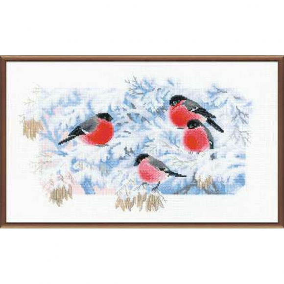 Набор для вышивания РИОЛИС арт.1388 Морозное утро 40х24 см Набор для вышивания РИОЛИС арт.1388 Морозное утро 40х24 см