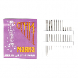 Иглы швейные ручные Огни маяка арт.9101/3, уп.15 игл