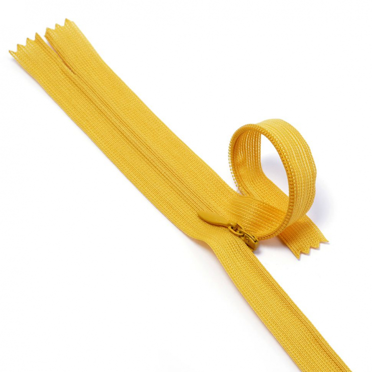 Молния MaxZipper пласт. потайная №3 50см н/р цв.F123 золотисто-коричневый уп.50шт