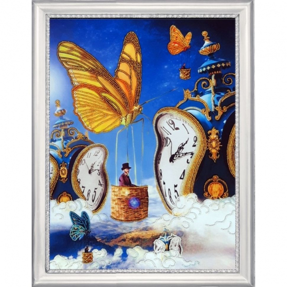 Набор для вышивания BUTTERFLY арт. 757 Вне времени 37х28 см