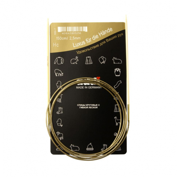 157672_Спицы, круговые, бамбук addiNature BAMBOO №2,5, 150 см