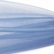 Фатин Кристалл средней жесткости блестящий арт.K.TRM шир.300см, 100% полиэстер цв. 66 К уп.50м - аква