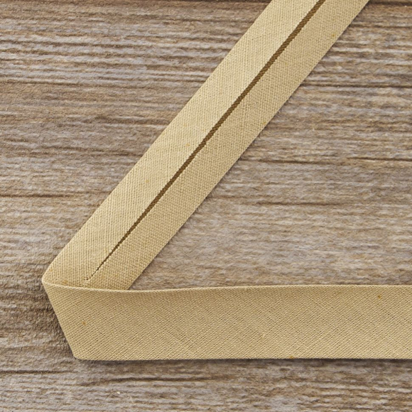 162192_Косая бейка хлопок/лён, 20 мм, 20 м, цвет 18, мокко