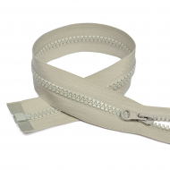 Молния MaxZipper трактор №5 1 замок усил.зв., 85см, цв.F310 св.серый уп.50шт