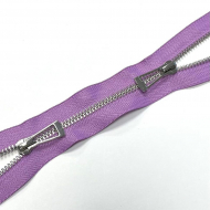 Молния мет. титан №5 никель два замка 110см D375 лаванда