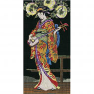 Набор для вышивания мулине НИТЕКС арт.0069 Мелодия 25,5х51 см