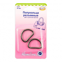 129901_Полукольца разъемные, 25 мм