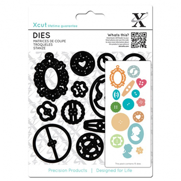 78448_Набор ножей для вырубки "Пуговицы"