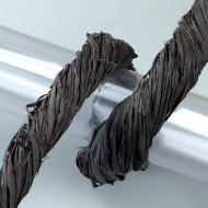 96177_Рафия натуральная, 50 г, цвет черный