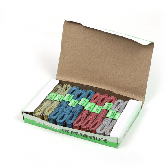 Сантиметры арт.0334-5201  200 см х 2 см, цв.ассорти, 12 шт