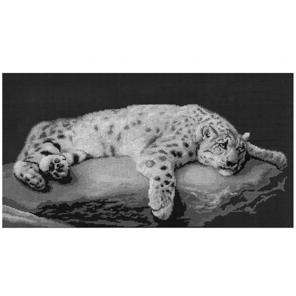 Набор для вышивания мулине НИТЕКС арт.0014 Под луной 47х25 см