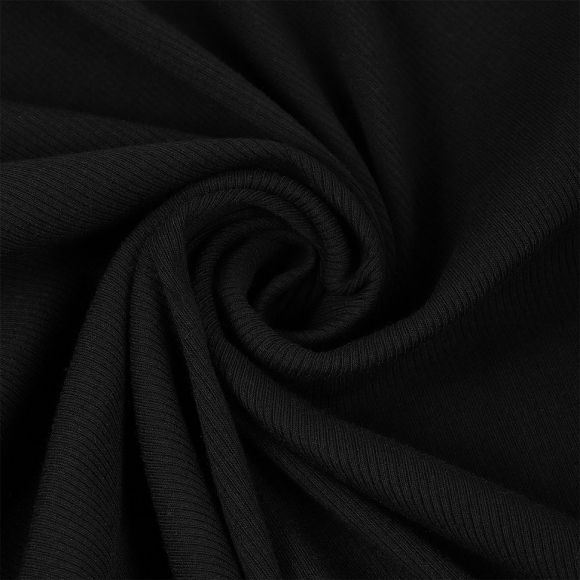 Ткань трикотаж Кашкорсе 70%хл 25%пэ 5%спан 250г 130см черный рул.35м Ткань трикотаж Кашкорсе 70%хл 25%пэ 5%спан 250г 130см черный рул.35м