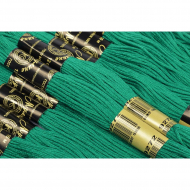 Нитки мулине цв.9272 зеленый 12х10м С-Пб