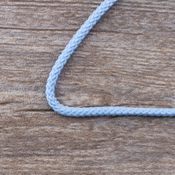 Шнур плетеный SPIRAL ( SAFISA), 4 мм, 25 м, цвет голубой светлый