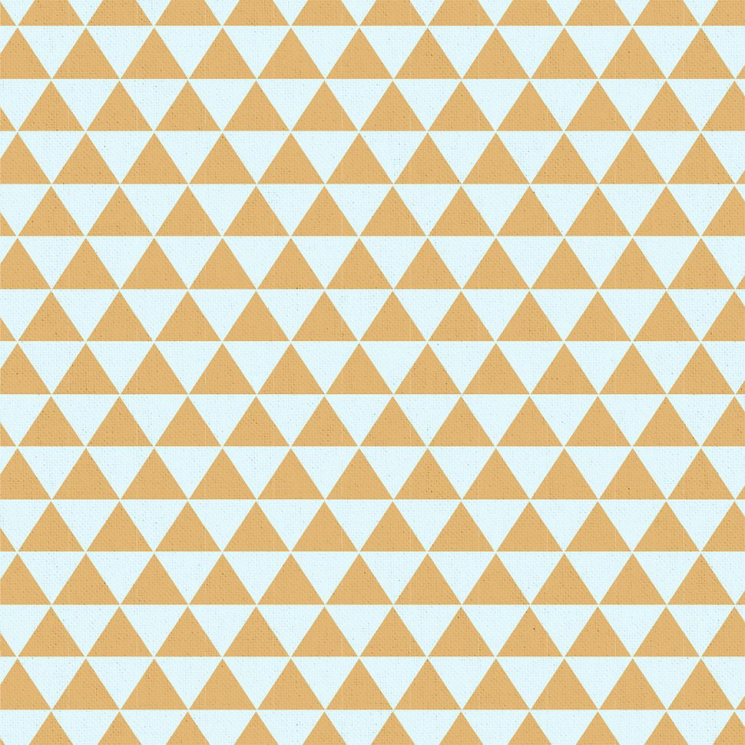 Ткань для пэчворка PEPPY Бабушкин Сундучок 140 г/м? 100% хлопок цв.БС-43 треугольники св.коричневый уп.50х55 см