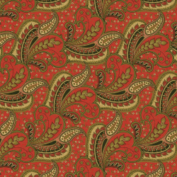 Ткань для пэчворка PEPPY Тайны Марокко 146 г/м? 100% хлопок цв.ТМ-05 красный уп.50х55 см