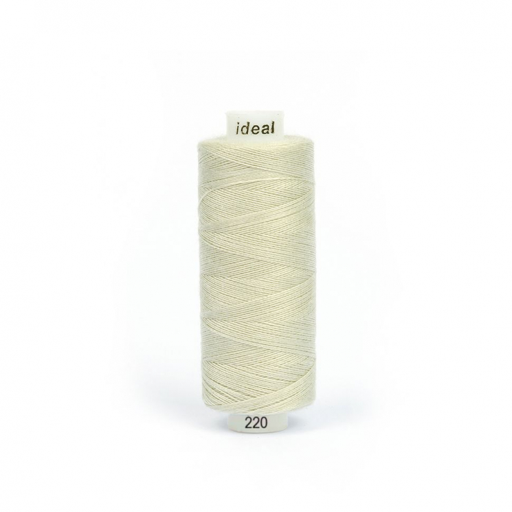 Нитки IDEAL бытовые 40/2 полиэстер 366м цв.220 серый