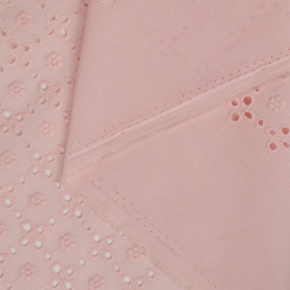 Ткань шитье TBY-8167-02 100г/м2 100% хлопок шир.150см цв.розовый рул.14,62м Ткань шитье TBY-8167-02 100г/м2 100% хлопок шир.150см цв.розовый рул.14,62м