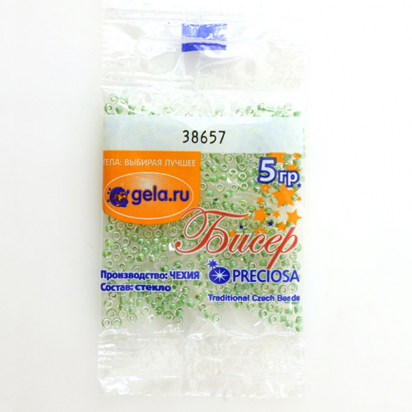 Бисер №10, 5 г., цвет 38657