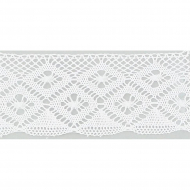 112054_Мерсеризованное хлопковое кружево, 35 мм, цвет шампань