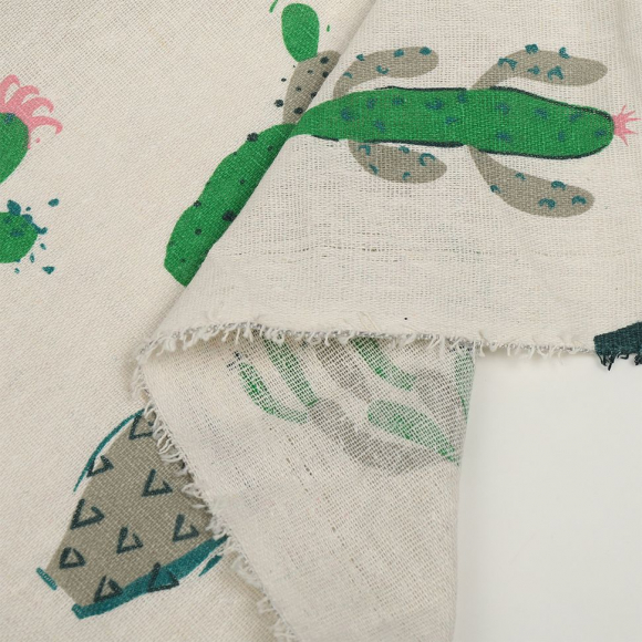 Ткань Лен, арт.TBY-DJ-48, 140г/м?, 30% лен 70% хлопок, шир.150см, рул.20м