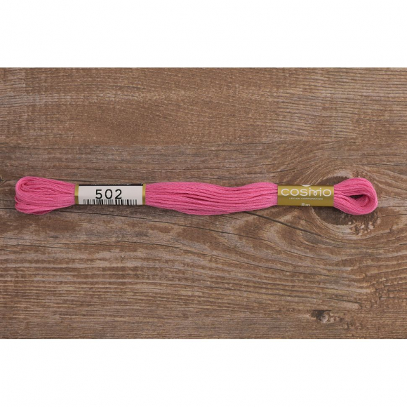 Мулине COSMO однотонный цвет 502 Мулине COSMO однотонный цвет 502