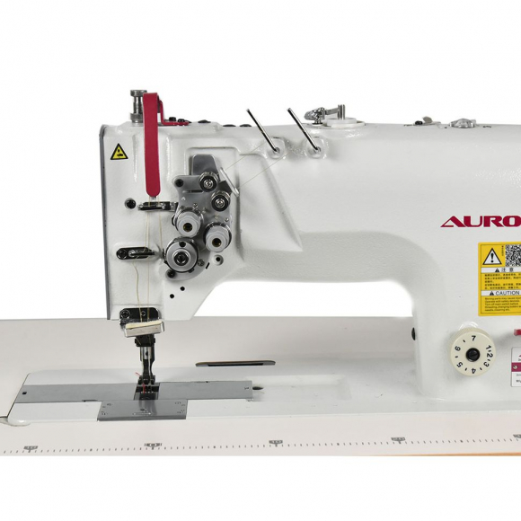 Двухигольная промышленная швейная машина Aurora A-842DN-03 с прямым приводом