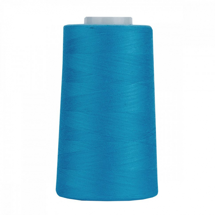 Нитки швейные 50/2 полиэстер 5000 ярд цв.350 голубой MAX