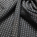 Ткань Софт Ниагара в горошек 80 г/м? 94% полиэстер, 6% спандекс шир.145 см арт.Р.11568.02 цв.02 черный уп.25м