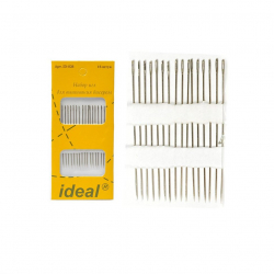 Иглы швейные ручные IDEAL арт.ID-028 (0340-0238) набор для вышивания бисером уп.16 игл