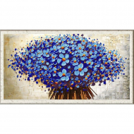 Рисунок на ткани (Бисер) КОНЁК арт. 8462 Цветочный декор 1 25х45 см