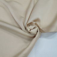 Ткань шелк Армани 90г/м? 97% ПЭ 3% Спандекс шир.150см арт.АШ1669.10 цв.10 светло-бежевый  уп.5м