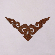 КЖН56 Накладной элемент из кожзама уп.5шт